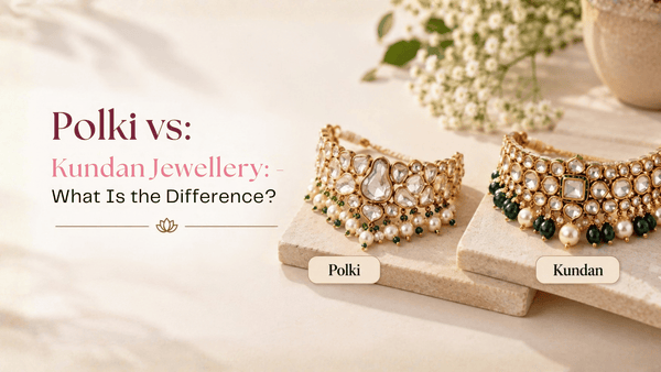 Polki vs Kundan Jewellery: What Is the Difference?