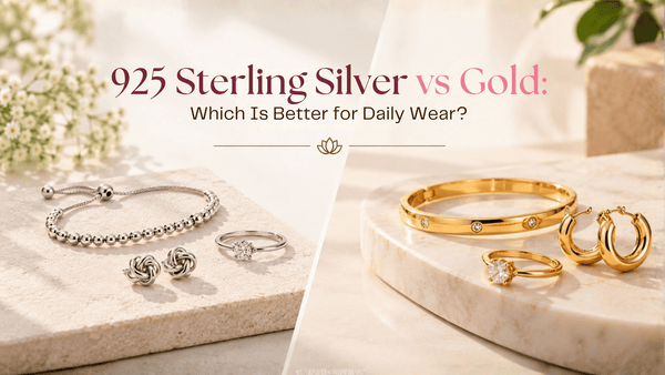 925 Sterling Silver vs Gold: Which Is Better for Daily Wear?
