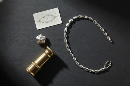 925 Silver Heart Link Bracelet – Refined Masculinity