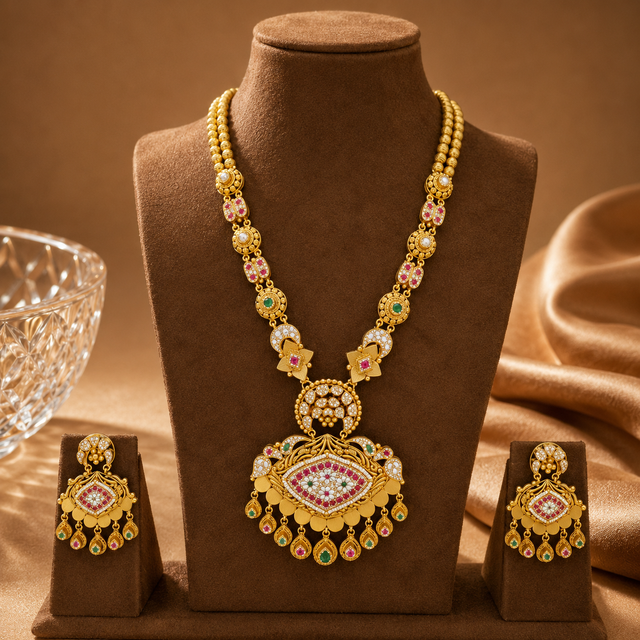 Nayantara Navratna Long Set