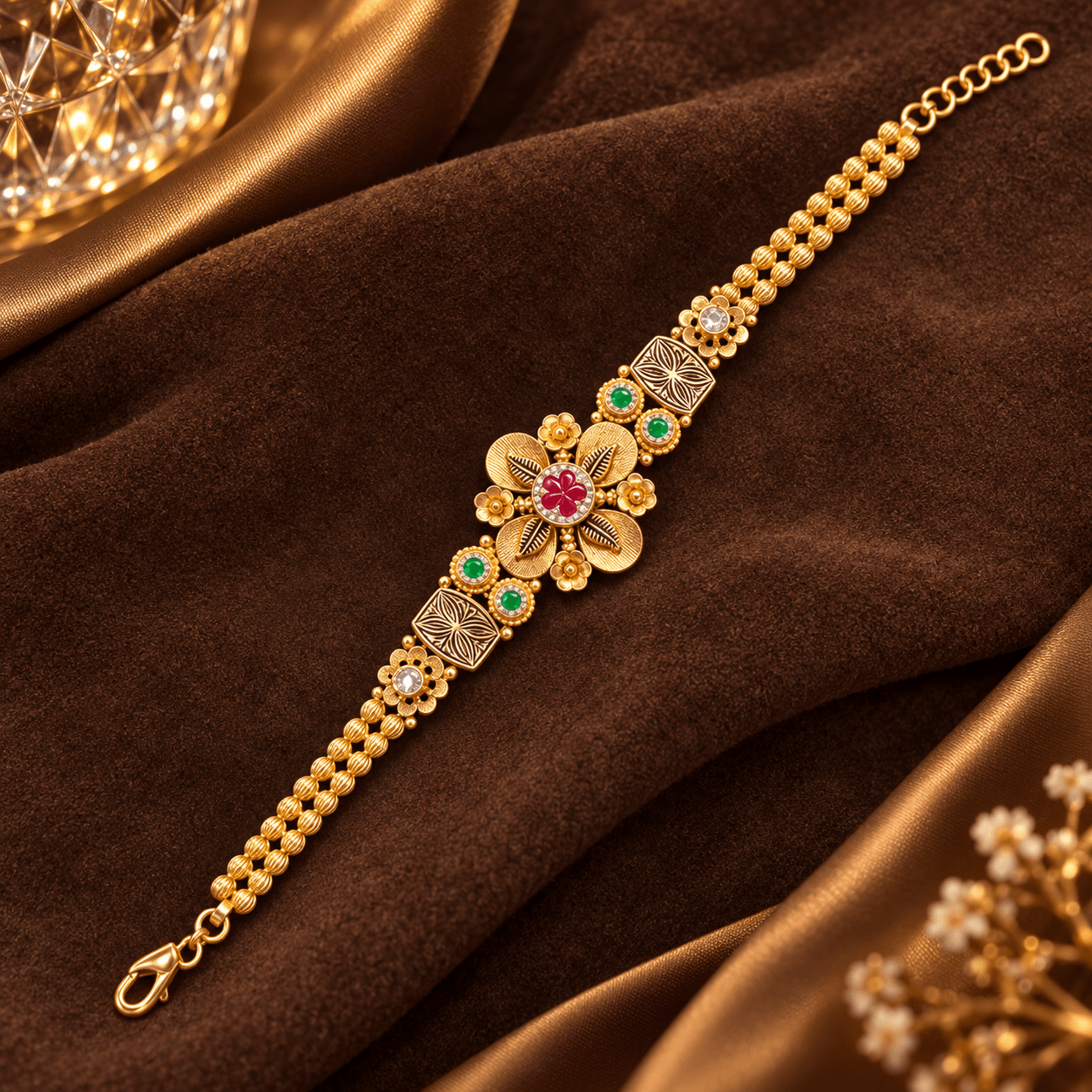 Triveni Pushpa Bracelet
