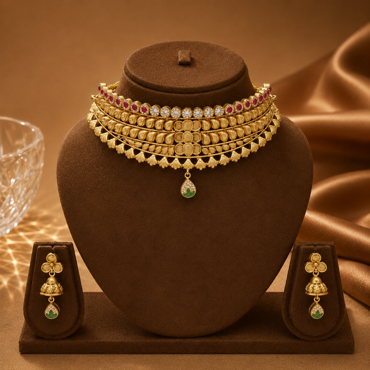 Manikya Mala Choker Set