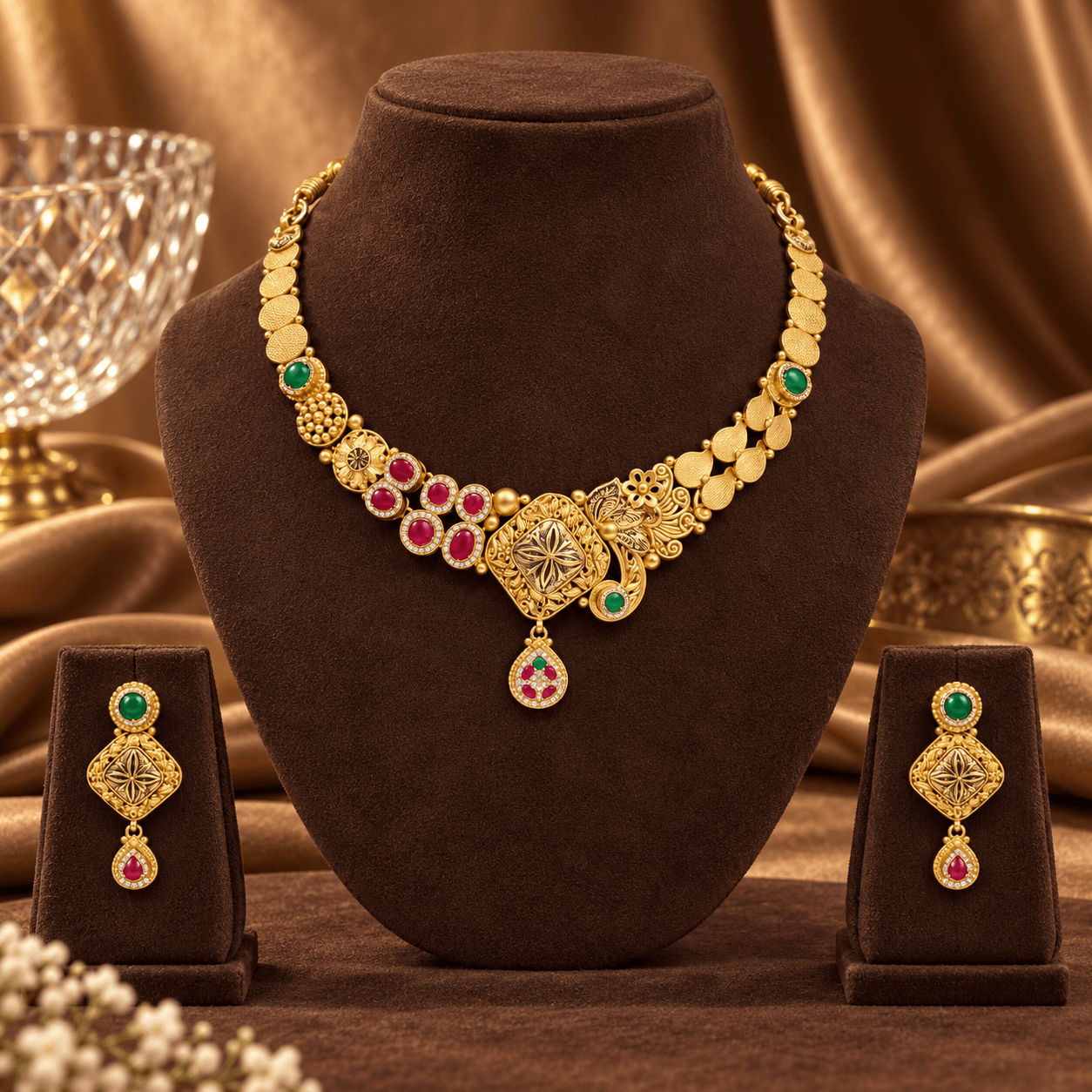Amaira Ruby Half Set