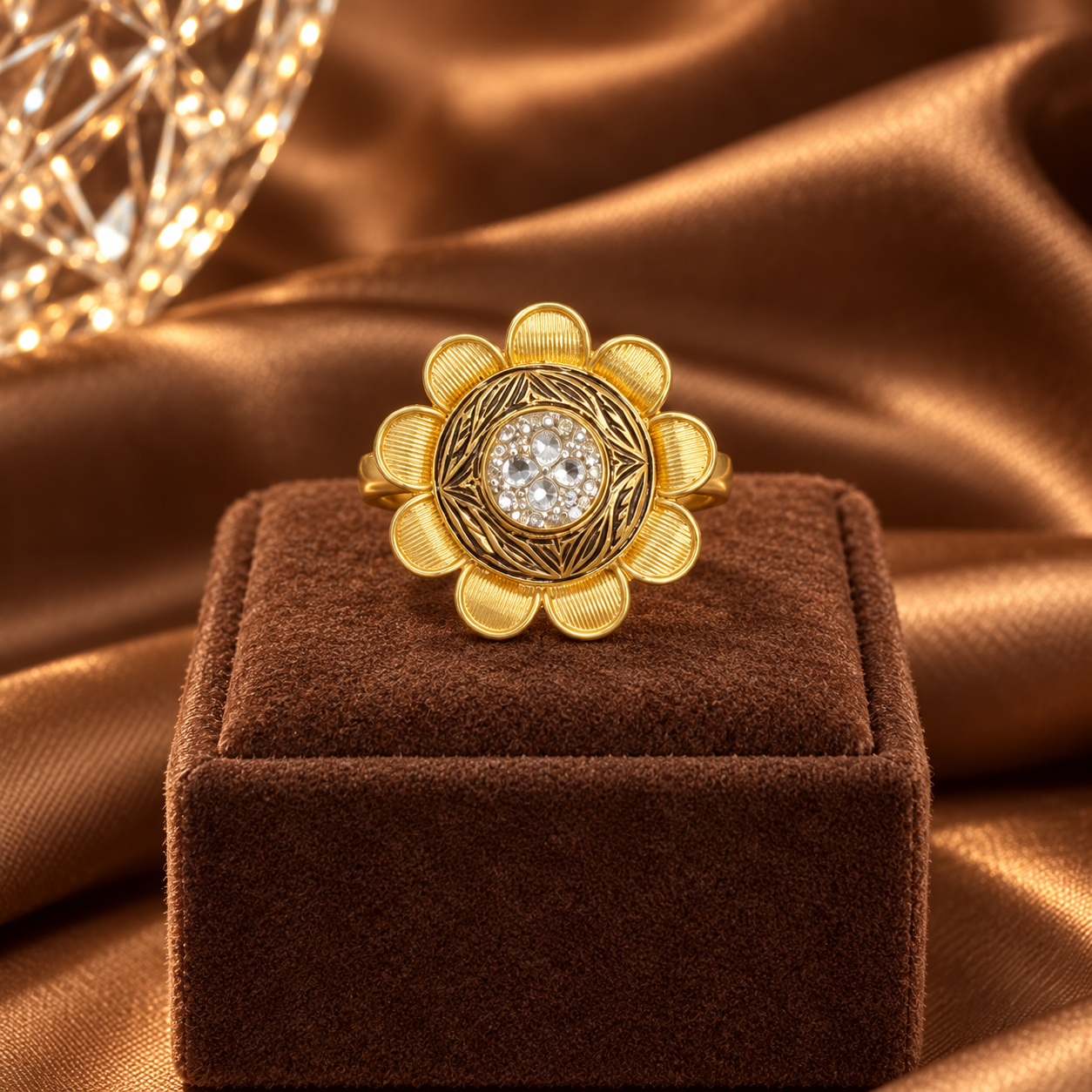Swarna Daisy Ring